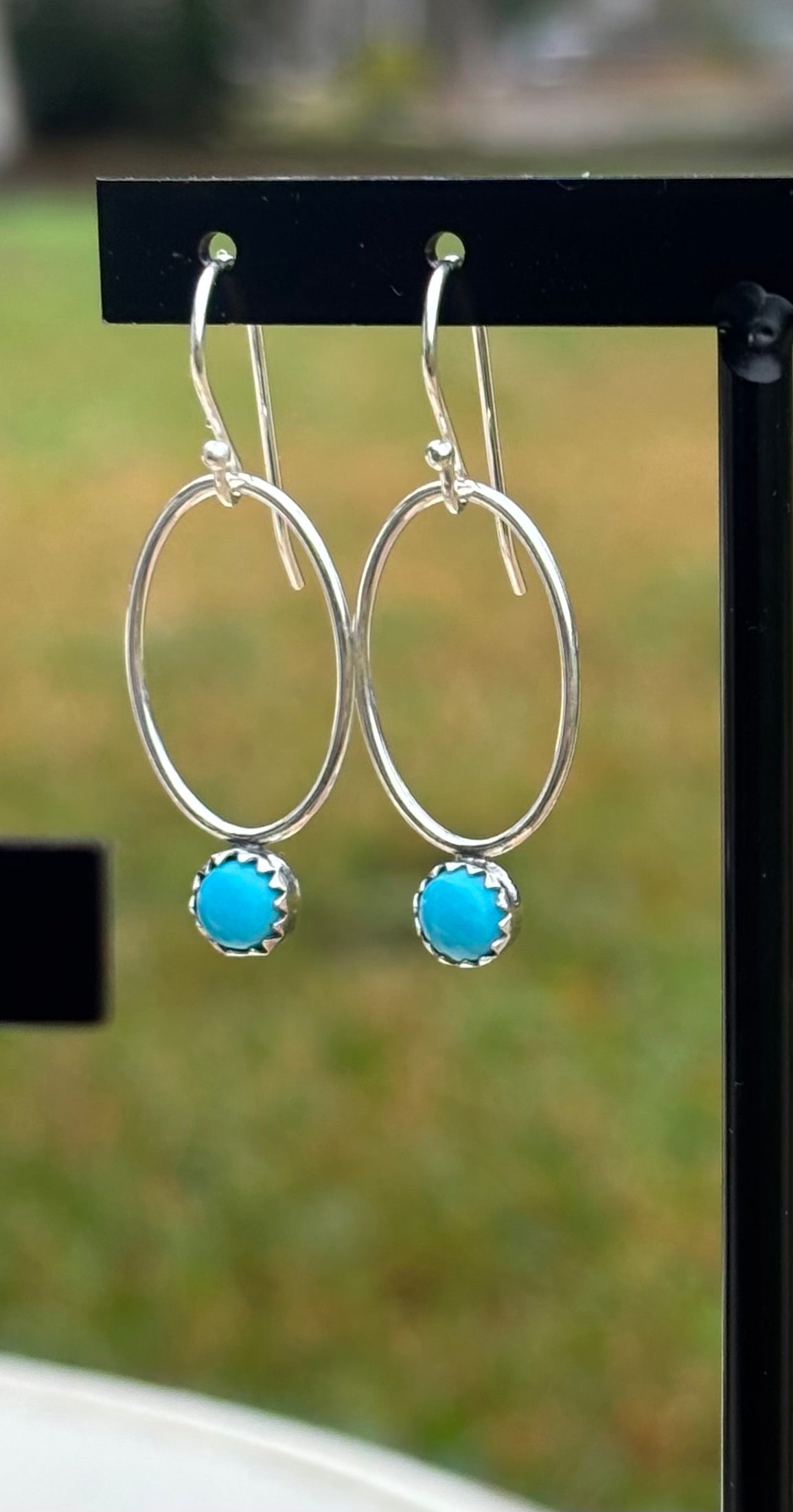 Kingman Oval Earrings