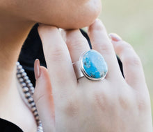 Load image into Gallery viewer, Turquoise Mountain Ring
