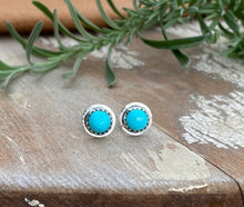 Load image into Gallery viewer, Kingman Turquoise Studs

