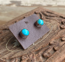 Load image into Gallery viewer, Pilot Mountain Turquoise Studs
