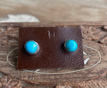 Load image into Gallery viewer, Pilot Mountain Turquoise Studs
