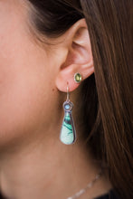 Load image into Gallery viewer, Labradorite &amp; Variscite Earrings
