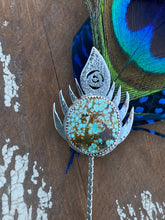 Load image into Gallery viewer, Peacock Hat Pin
